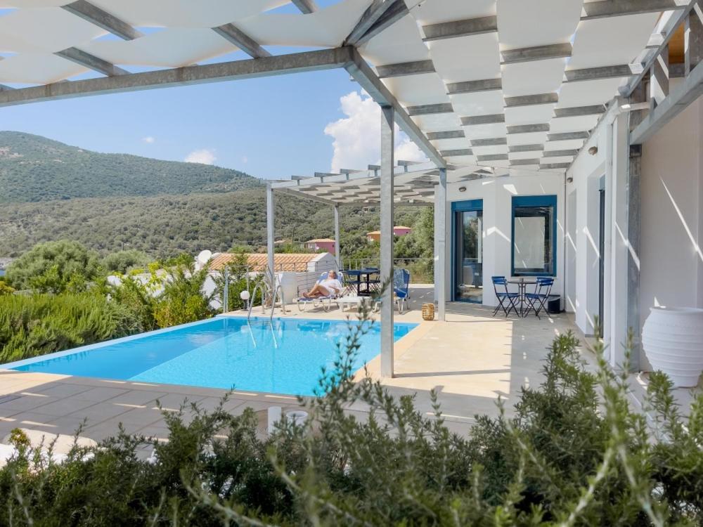 Zidanos Luxurious Sea Front Villa Marandokhórion Dış mekan fotoğraf