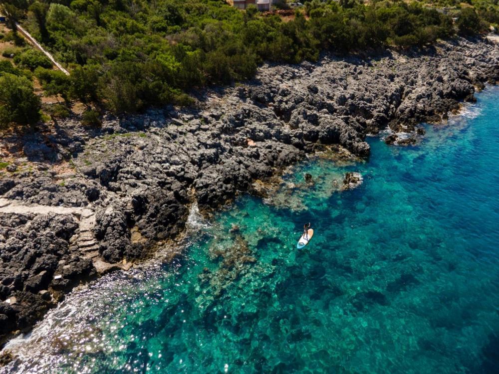 Zidanos Luxurious Sea Front Villa Marandokhórion Dış mekan fotoğraf