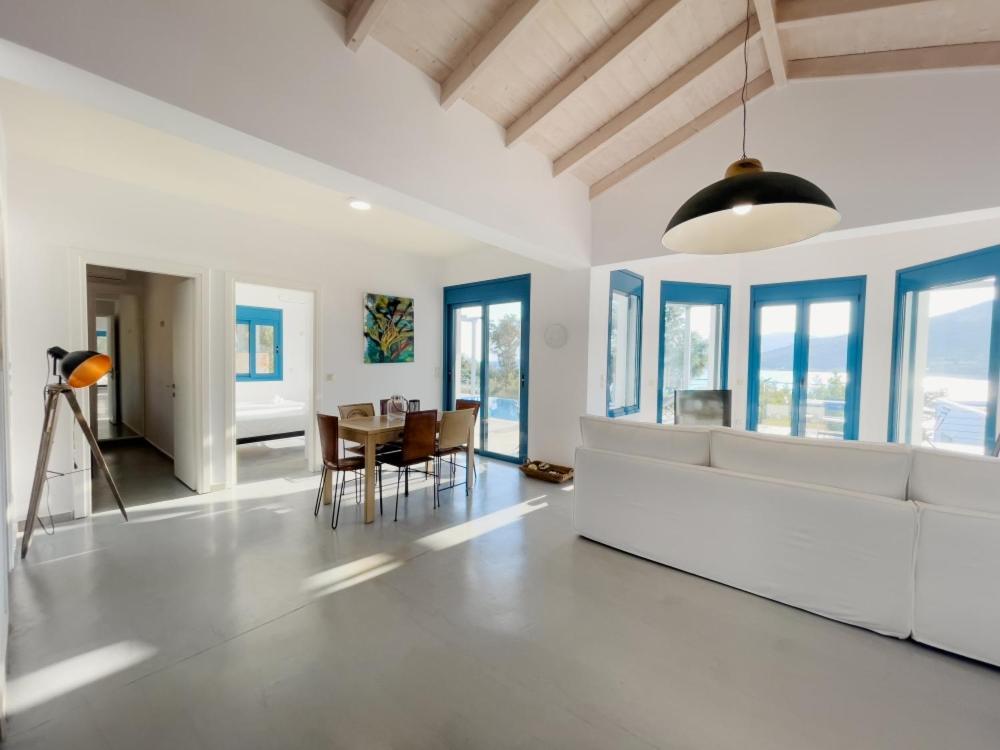 Zidanos Luxurious Sea Front Villa Marandokhórion Dış mekan fotoğraf