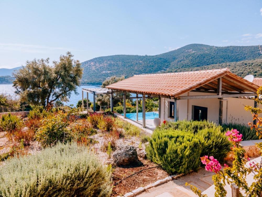 Zidanos Luxurious Sea Front Villa Marandokhórion Dış mekan fotoğraf