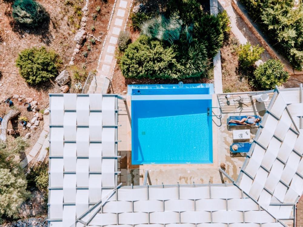 Zidanos Luxurious Sea Front Villa Marandokhórion Dış mekan fotoğraf